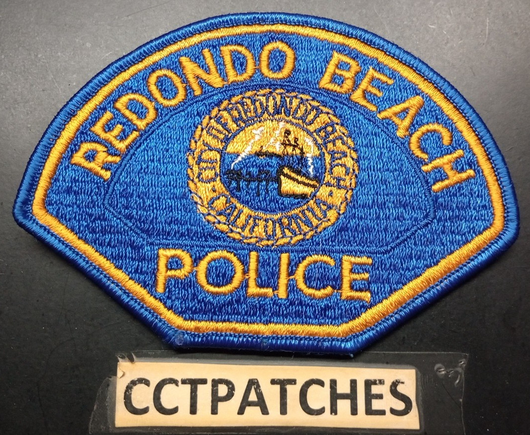 REDONDO BEACH, CALIFORNIA POLICE SHOULDER PATCH CA