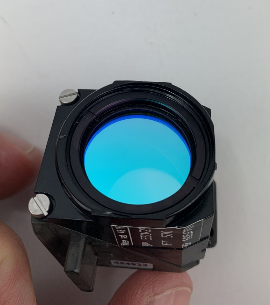 Zeiss Microscope Cy3/DsRed Fluorescent Filter Cube Set 43 P&C Push and Click