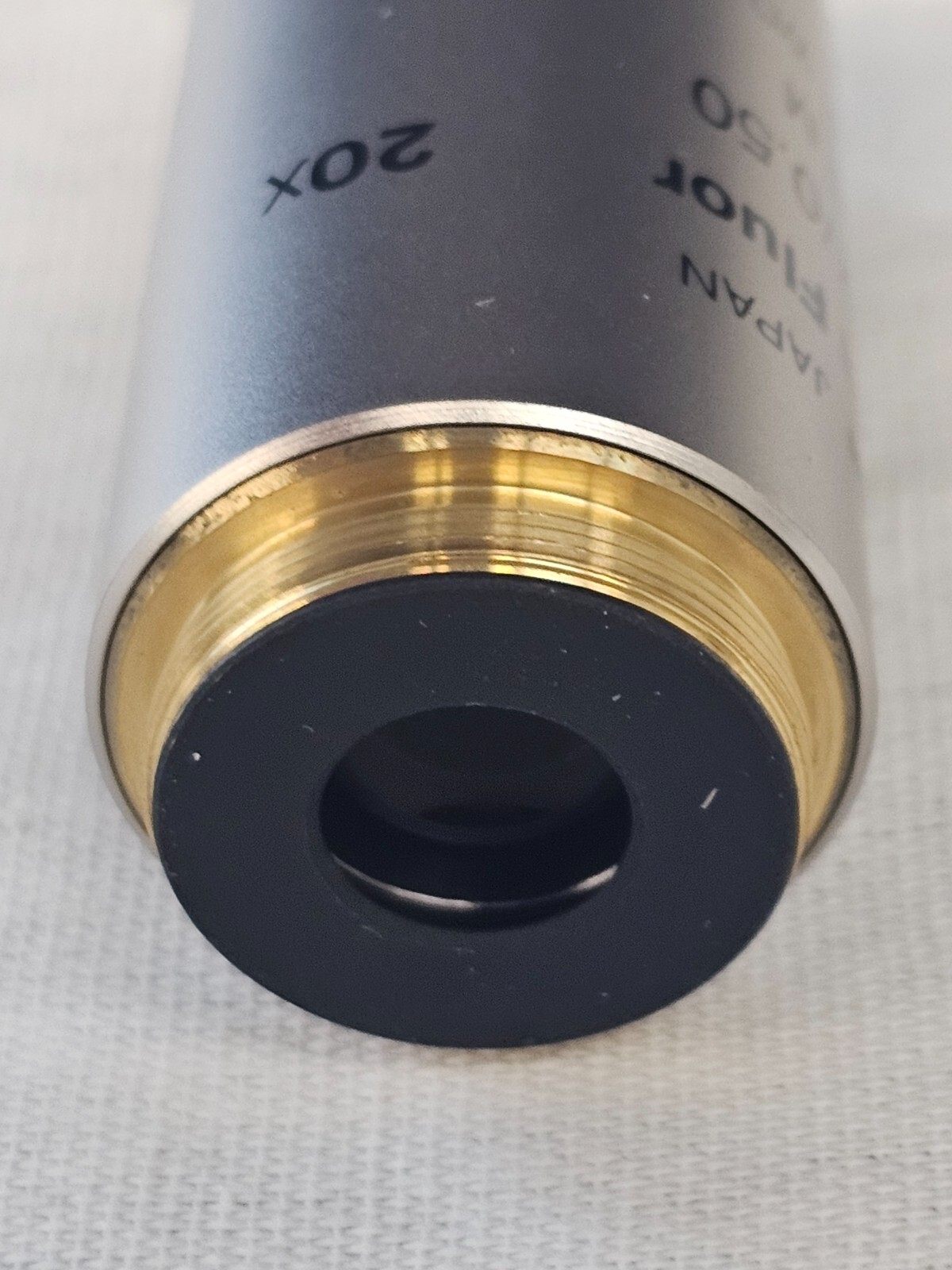 Nikon E800 Microscope Objective Plan Fluor 20X/0.50 DIC M 0.17 WD 2.1 Japan