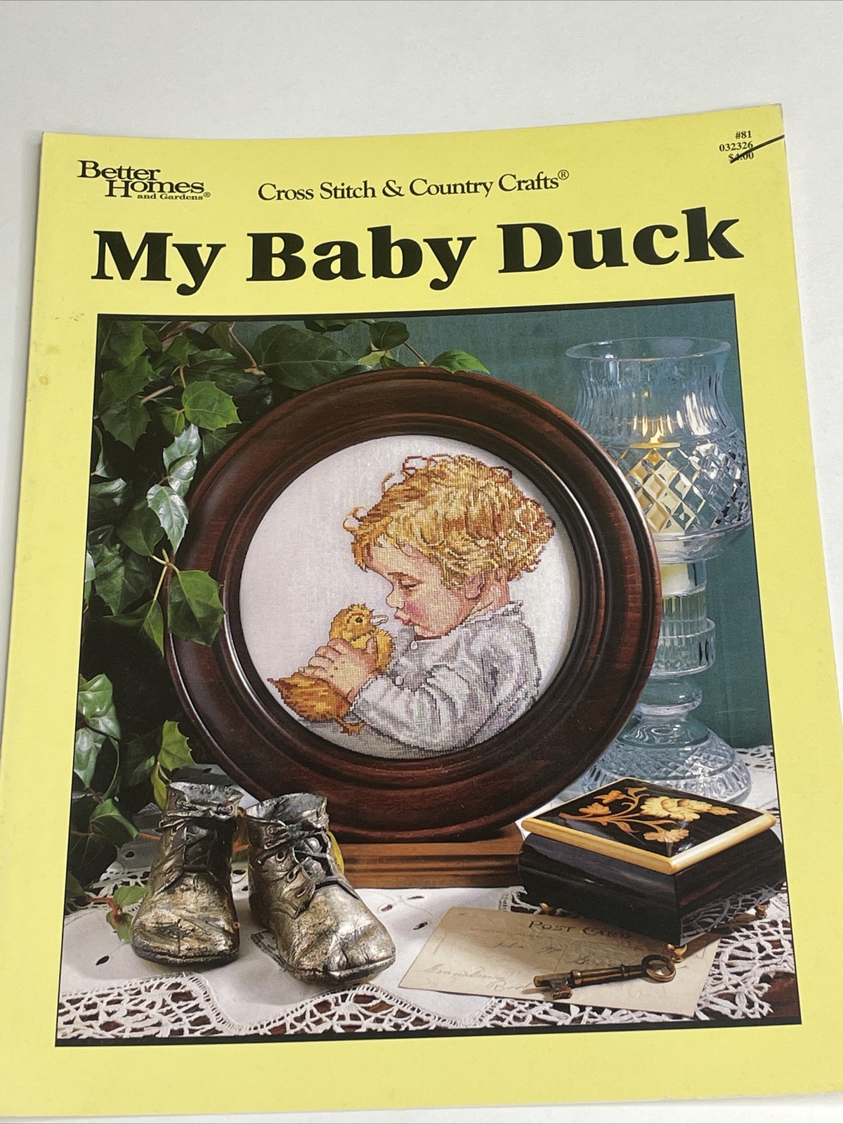 Better Homes My Baby Duck Cross Stitch Pattern