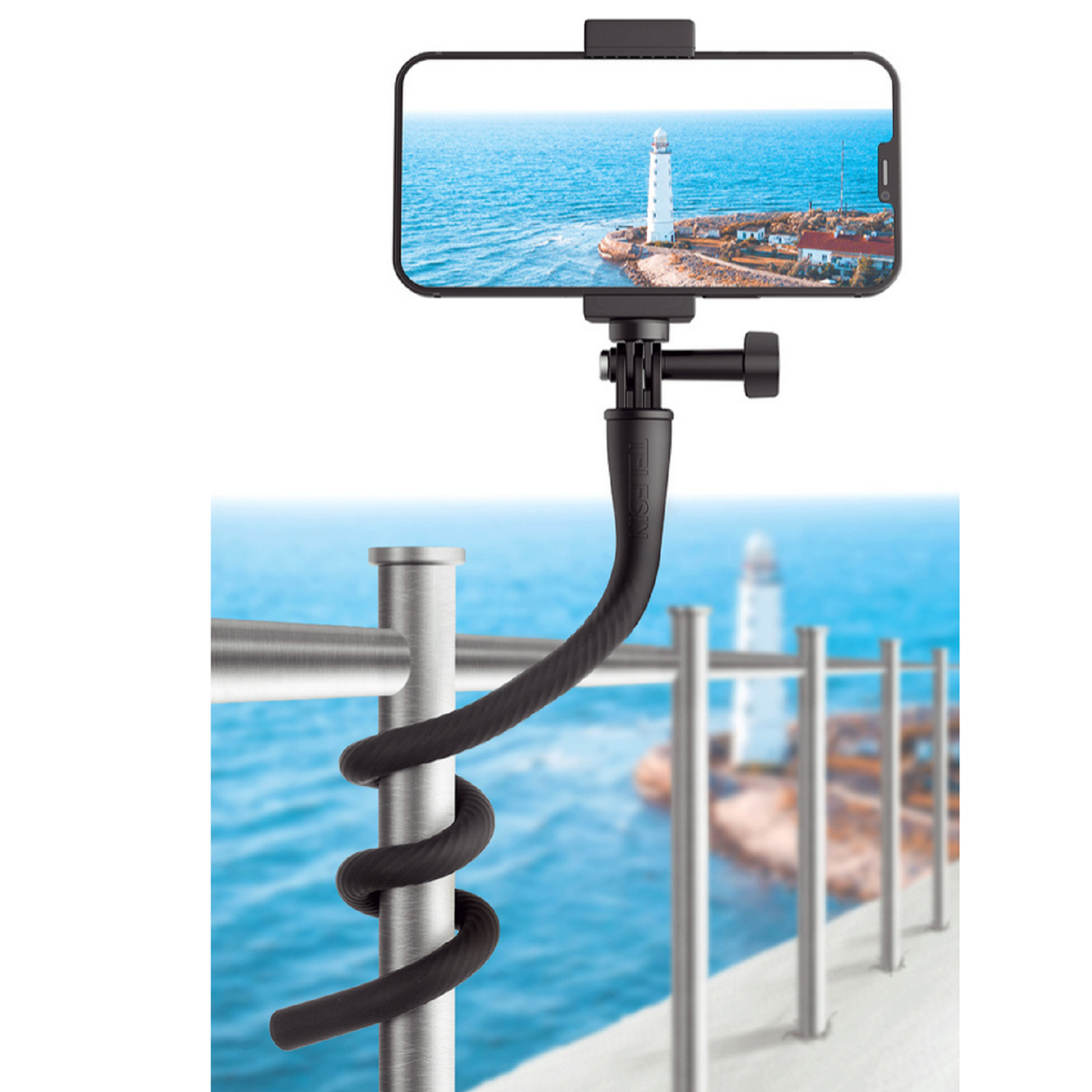 Flexible Mount With Locking Screw Kit For Gopro Camera Accessory Octopus Tripod