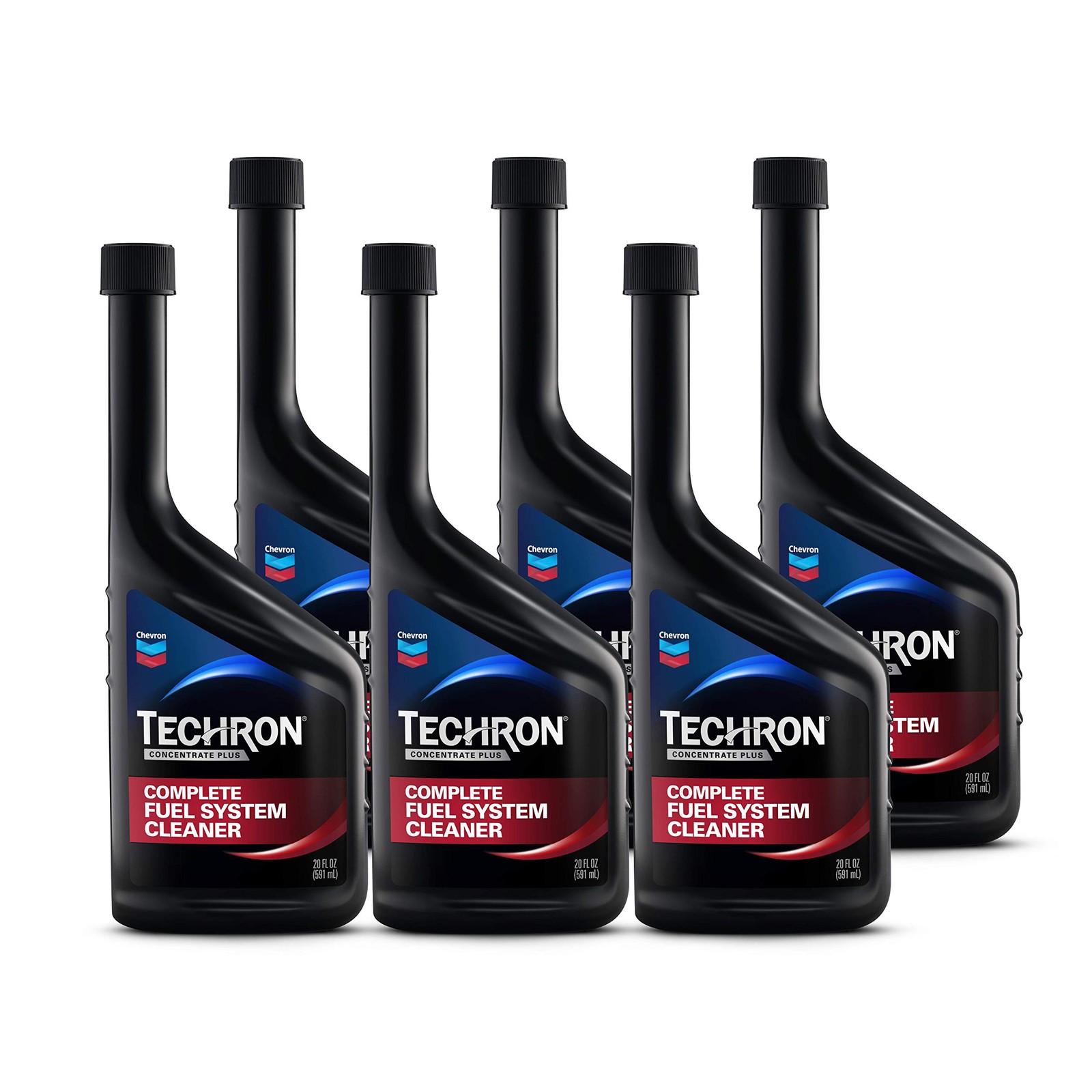 Chevron Techron Concentrate Plus Fuel Cleaner 20 oz - Pack of 6
