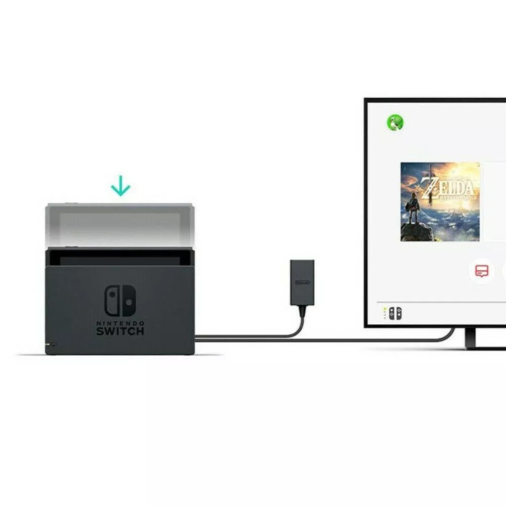 For Nintendo Switch Charging Dock Stations Kit AC Adapter Power Cable HDMI CABLE