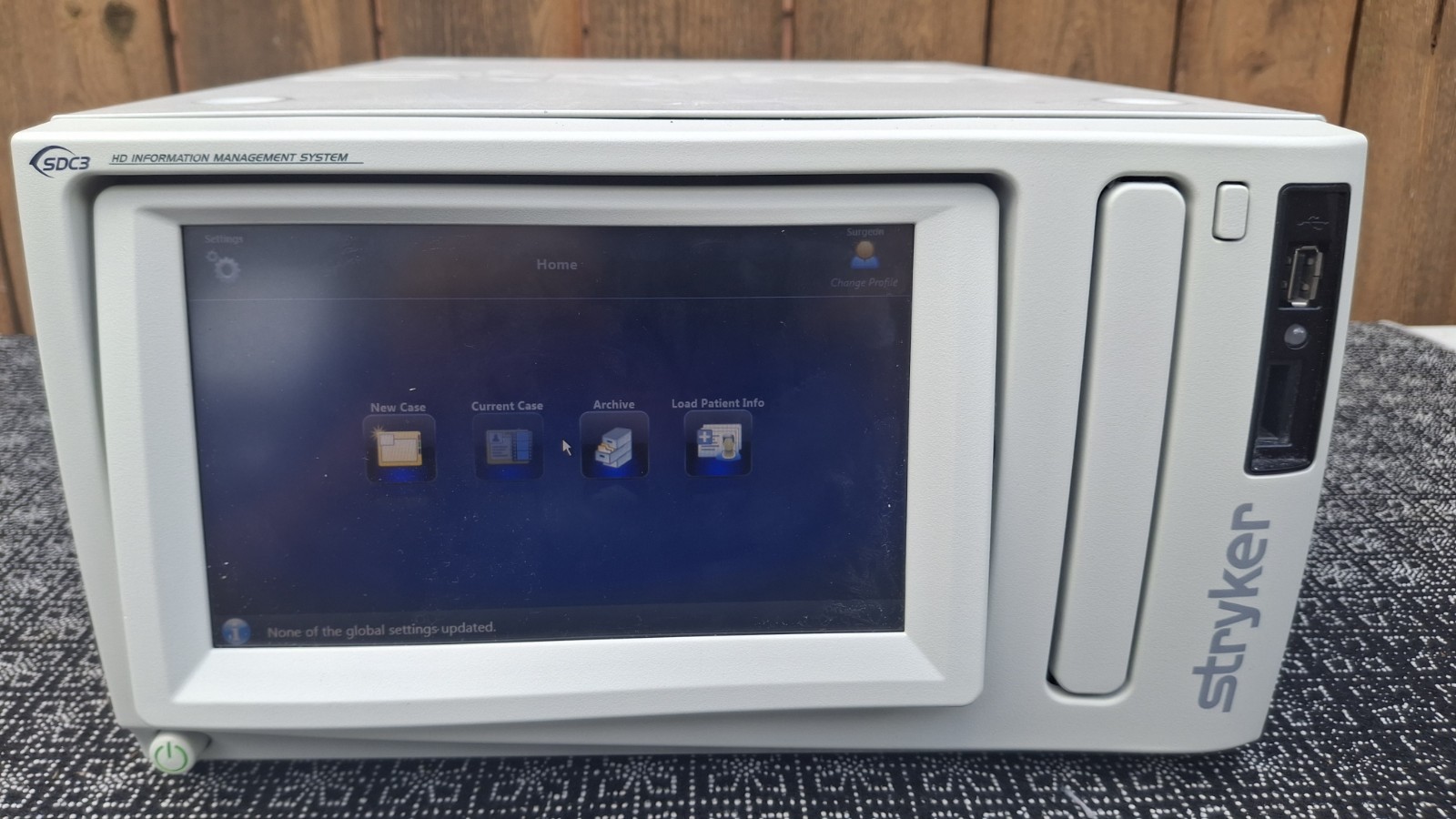 Stryker SDC3 HD Endoscopic Information Image Management Console 0240060100