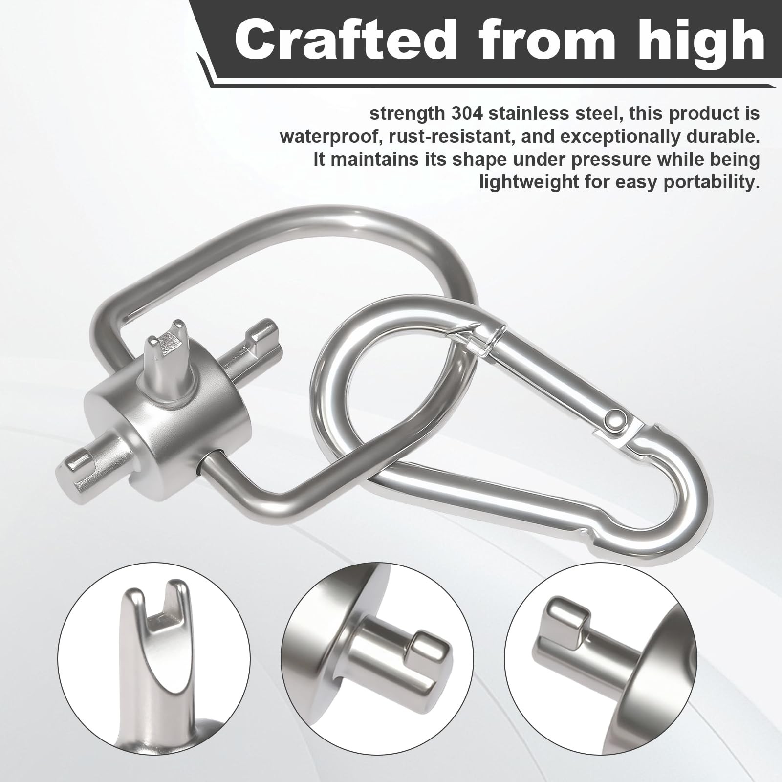 HVAC Refrigerant Locking Cap Key Universal Triple Use 3 Bit Tamper Resistant