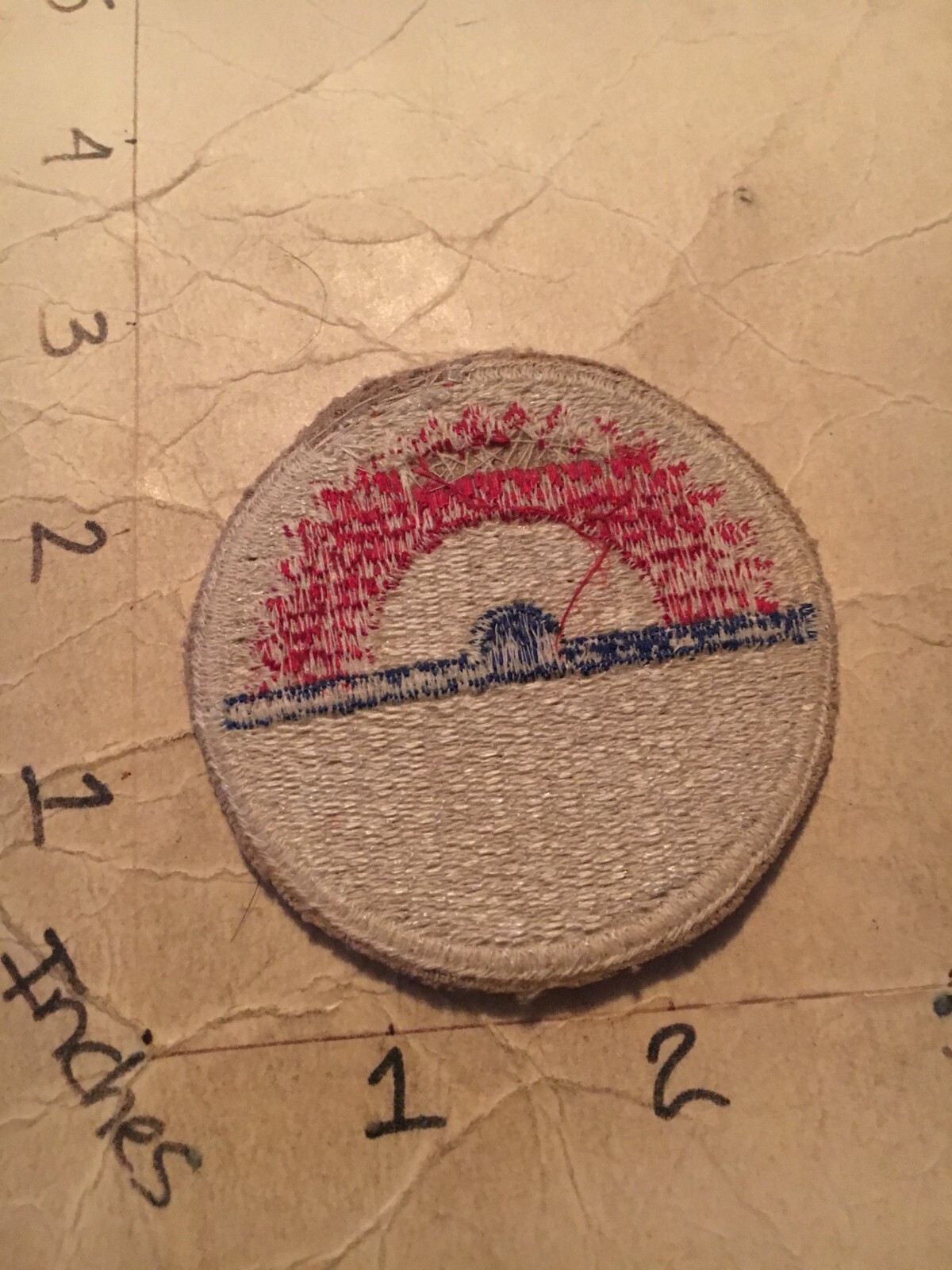 WW2 to Korea era US Army Labrador & N.E. Canada Base Command c/e Patch 6/7/25