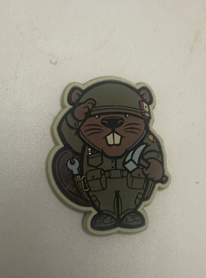 5.11 TACTICAL  Animal, Unique, Limited, Edition, PVC MORALE PATCH