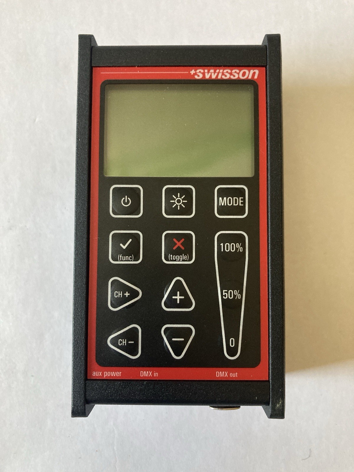 SWISSON DMX TESTER TOOL POUCH AND ADAPTERS DMX512