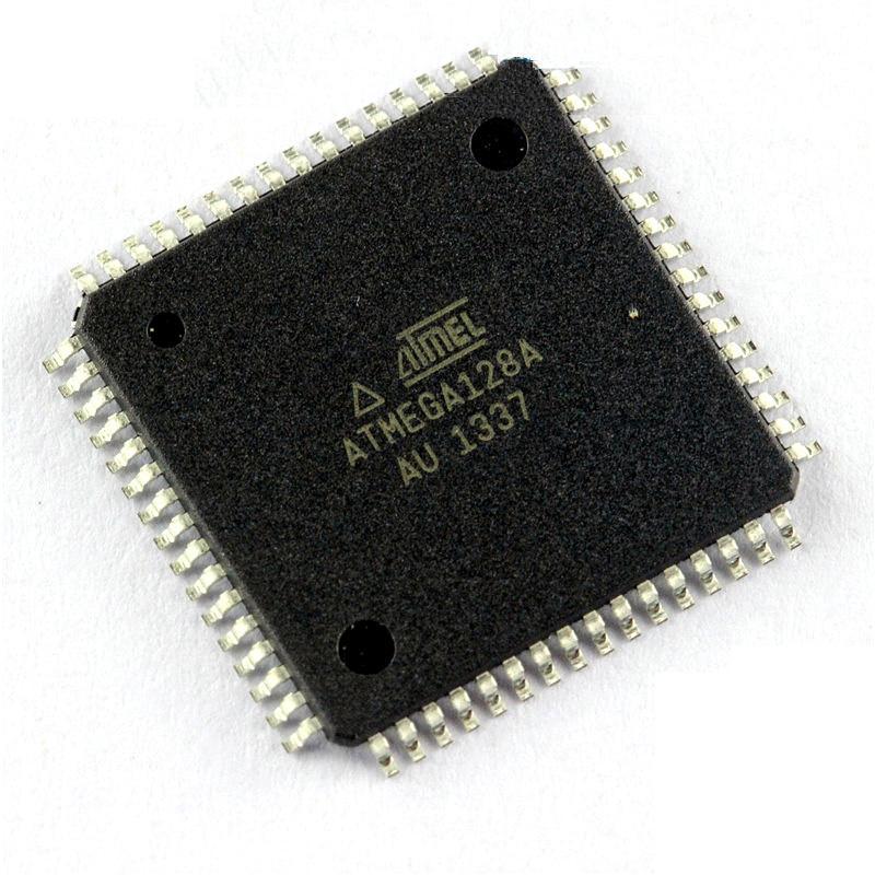 2PCS IC ATMEGA128A ATMEGA128A-AU QFP-64 8-bit Microcontroller NEW