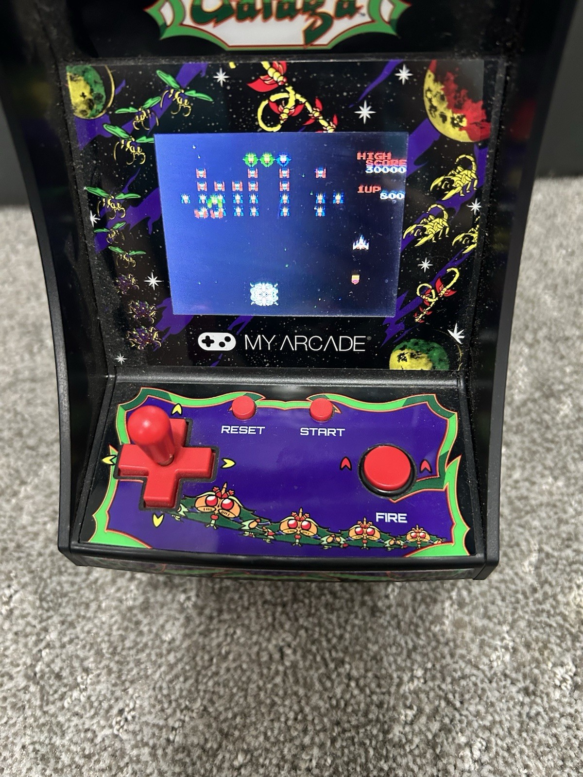 Mini Arcade Toy Galaga Galaga Arcade