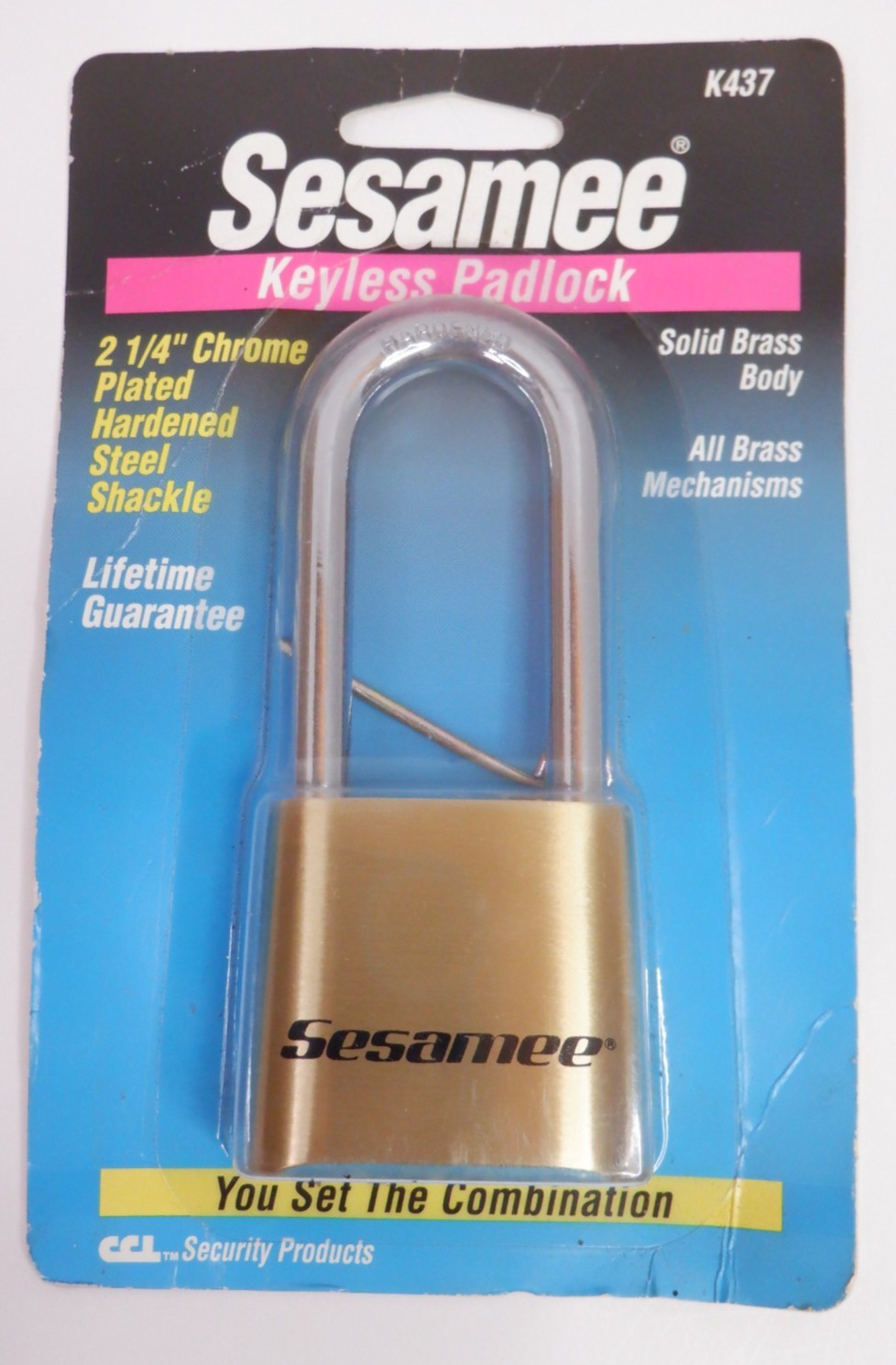 Sesame Keyless Padlock K437 - BRAND NEW