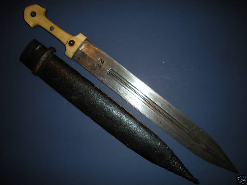 Authentic Russian Cossack kindjal Dagger Peter Great Paper Weight Letter Opener