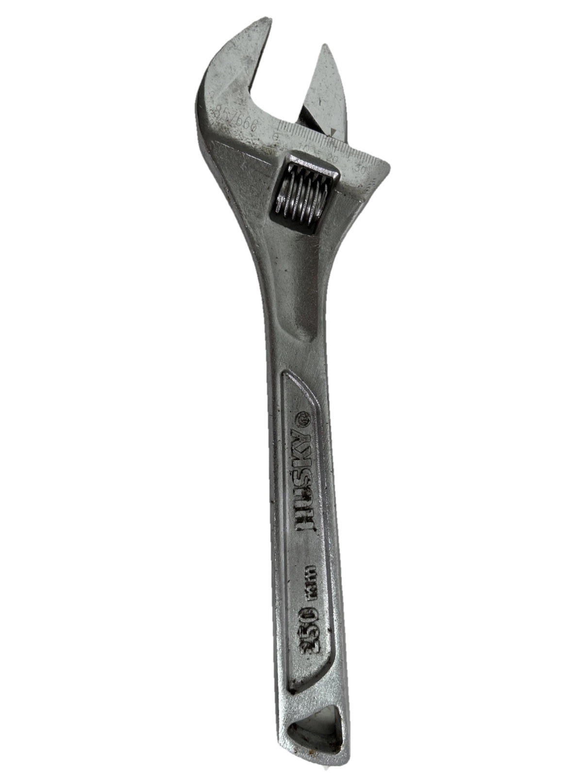 Husky Silver 10" Adjustable Crescent Wrench 23