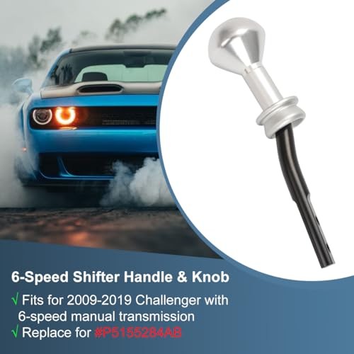 for 2009-2019 Dodge Challenger 6-Speed Manual Shifter, Replacement for
