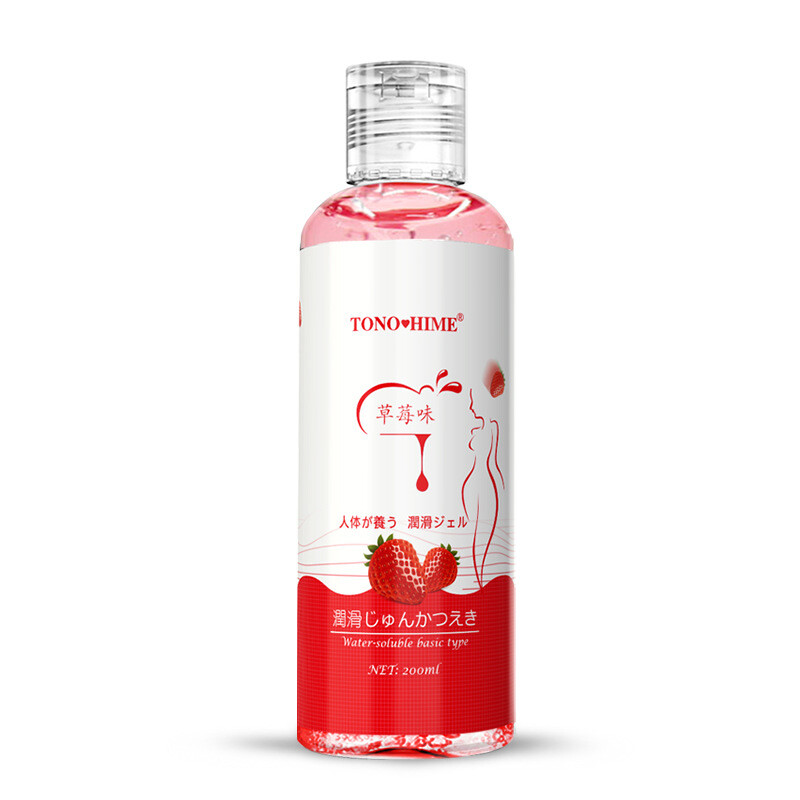 Strawberry Flavor Lube Water Soluble Wash Free Sex Lube Personal Lubricant 7oz