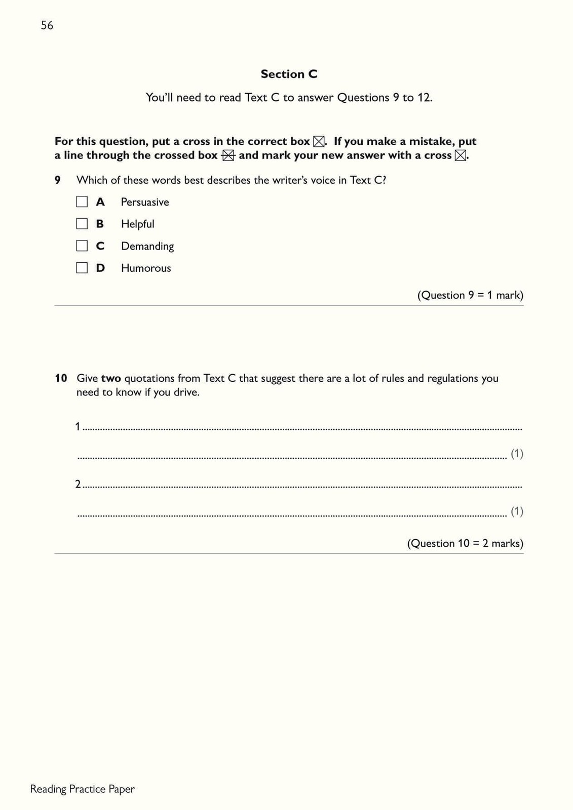 Functional Skills English: Edexcel Level 2 - Study & Test Practice