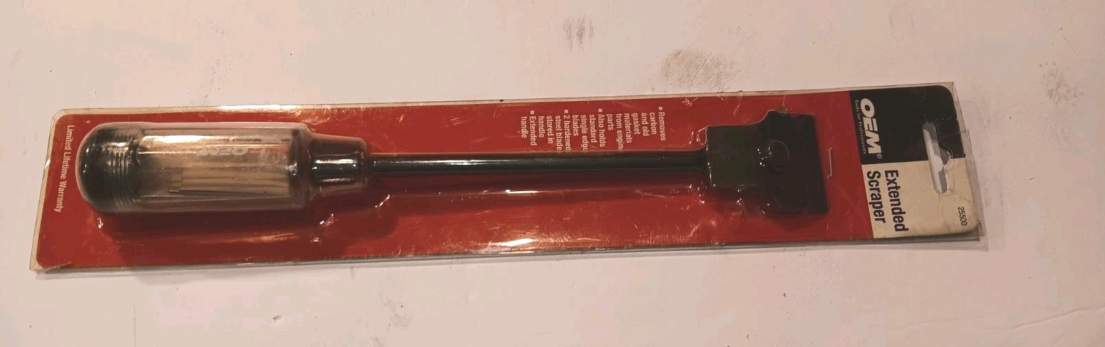 OEM Tools Extended Scraper Model 25500 - New, Unopened