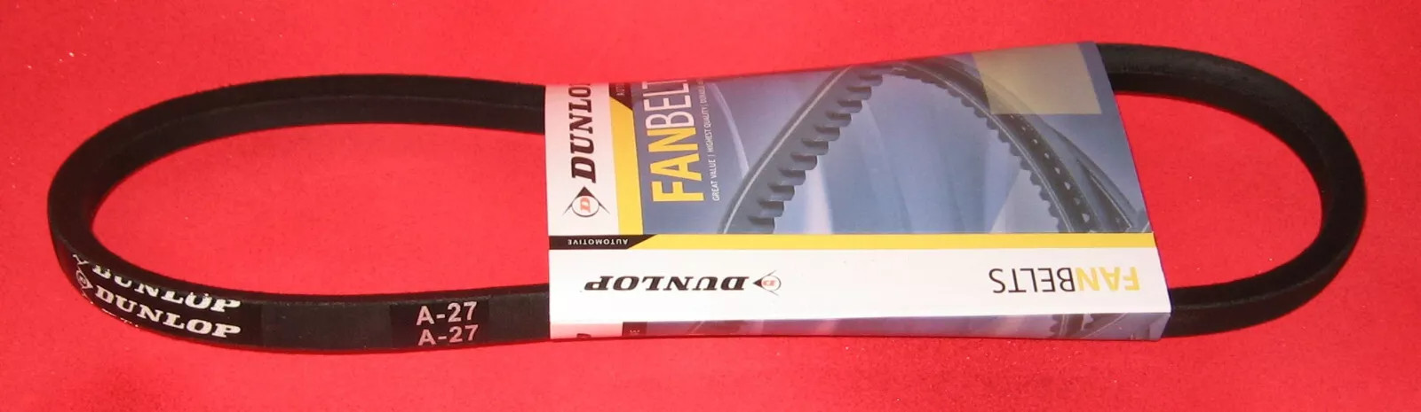 DUNLOP A27 (1/2" x 29") 4L290 Industrial & Lawn Mower V Belt - Free Shipping