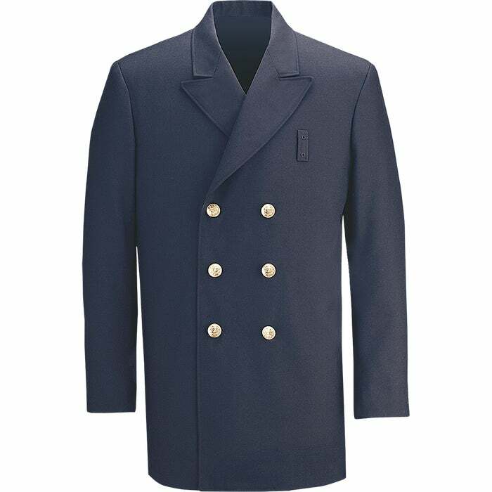 FLYING CROSS 34892 LEGEND MENS 60 REG DOUBLE BREASTED DRESS COAT BRASS BUTTON