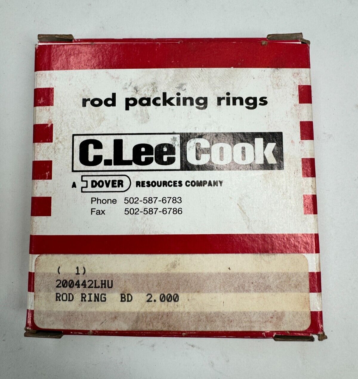 COOK 200442LHU Rod Ring BD 2.000 (Set of 2 Rings)