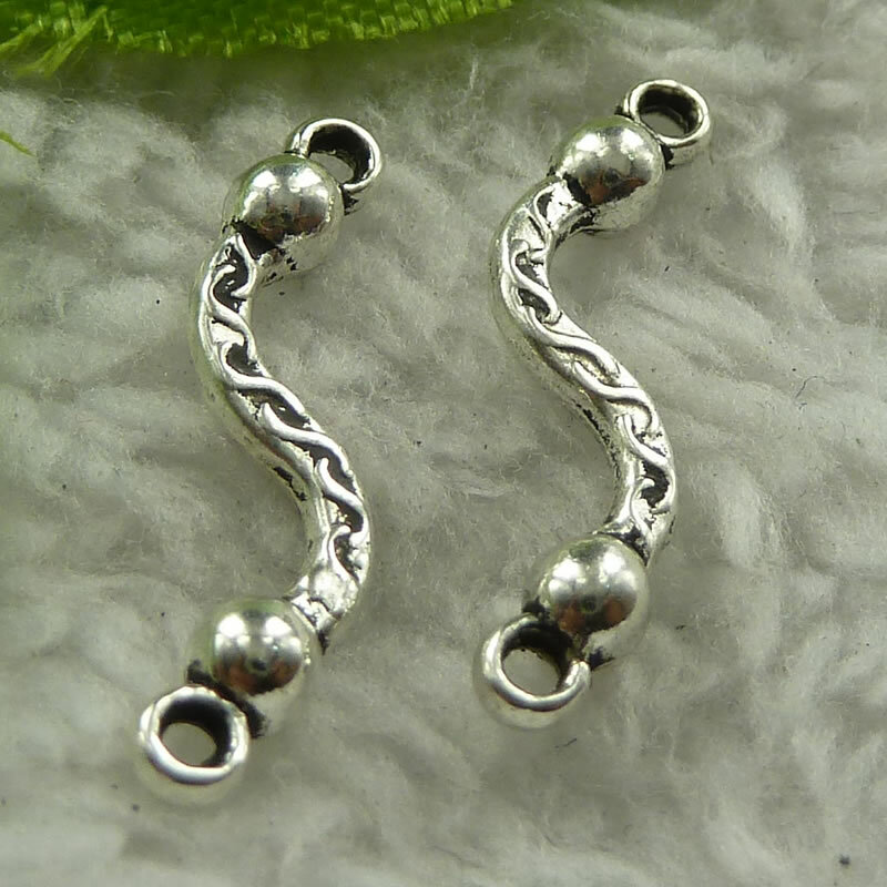 Free Ship 480 pcs tibet silver nice connectors 23x5mm B3930