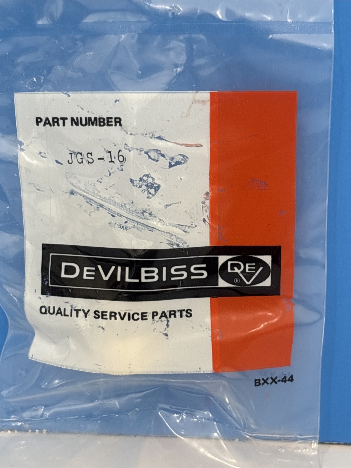 Devilbiss JGS-16 Spray Gun Fluid Needle Adjusting Screw OEM GENUINE NEW