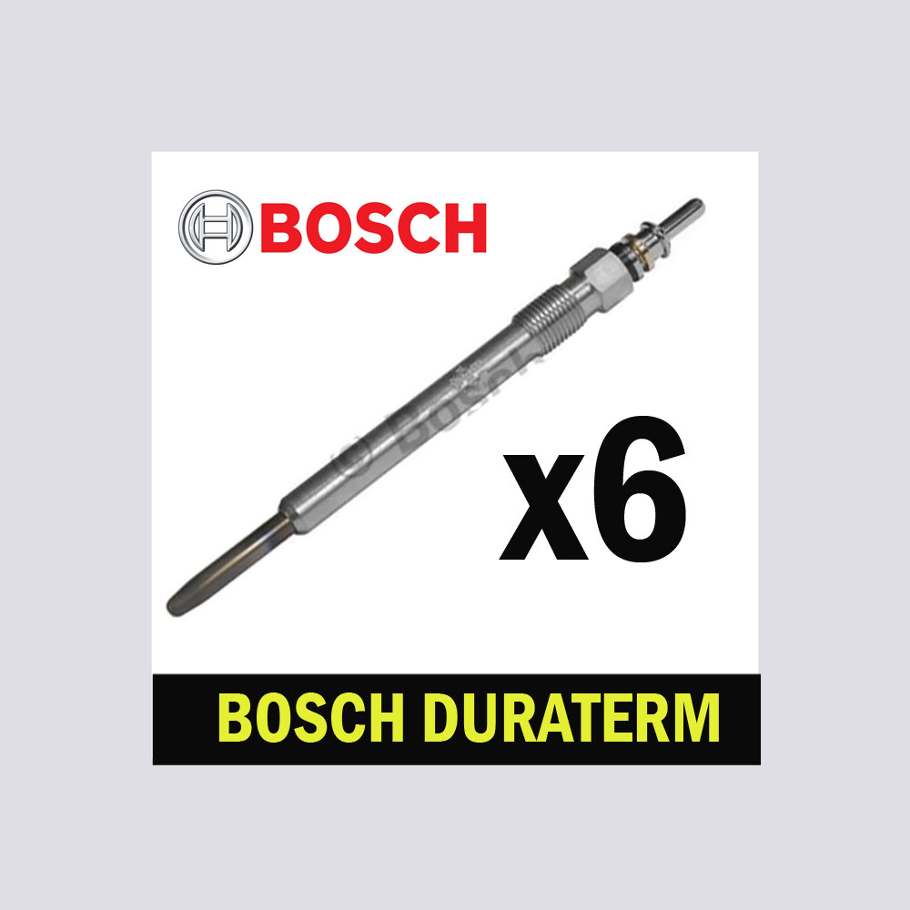 6x Bosch Glow Plugs for JEEP GRAND CHEROKEE WK WK2 3.0 11->13 EXF WK/WK2