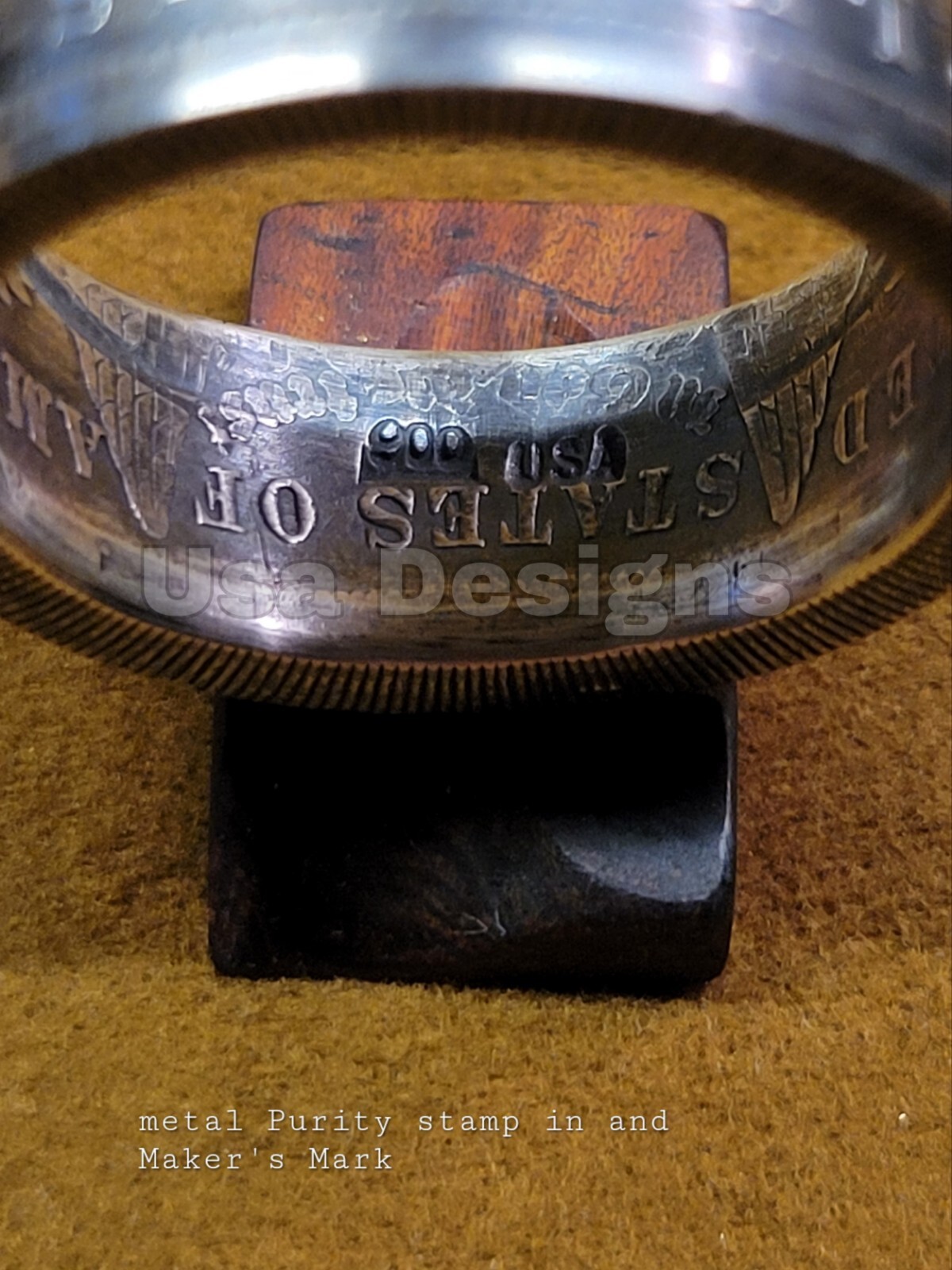 Hand Made .900 Silver Mogan Dollar