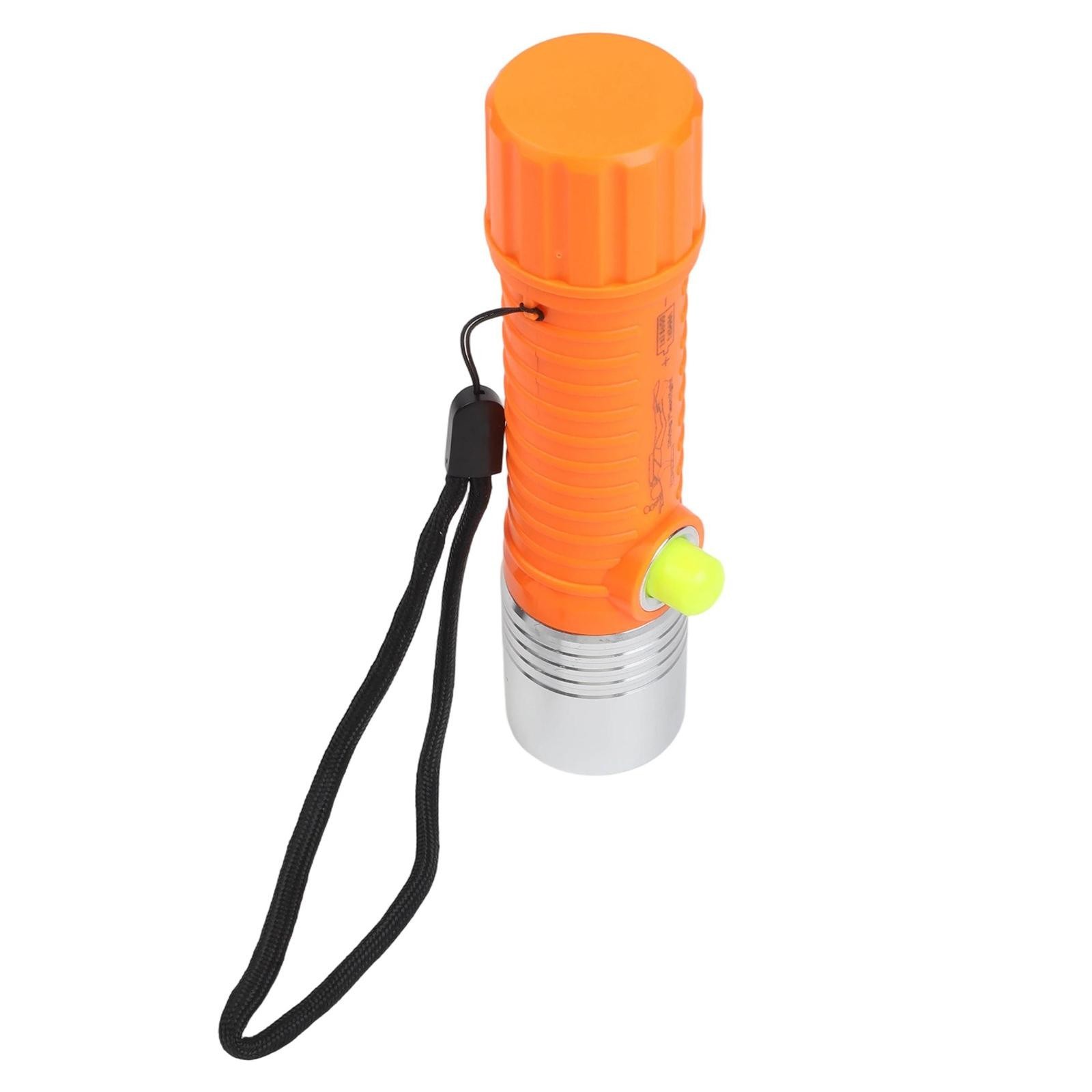 Pratical Flashlight Torch Underwater Lamp Shock-proof Waterproof 148x34.5mm