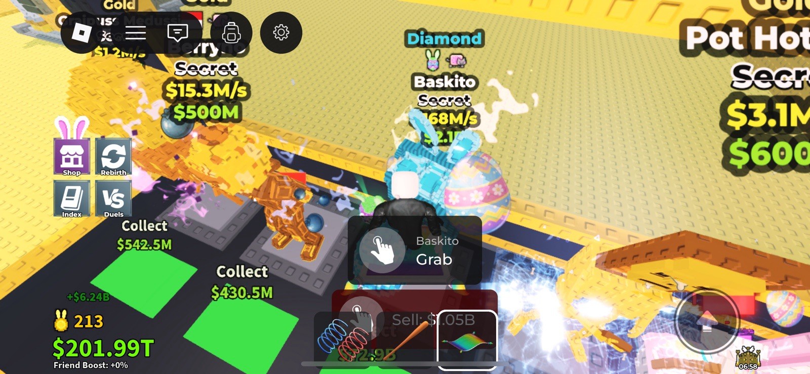 Roblox Diamond Baskito Secret Game Asset 68M/s $2.15B