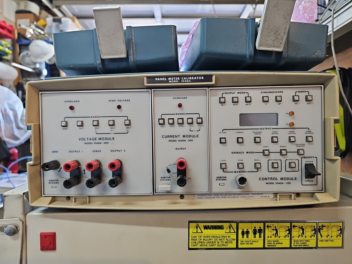 Arbiter Model 1040A Panel Meter Calibrator WITH MANUAL