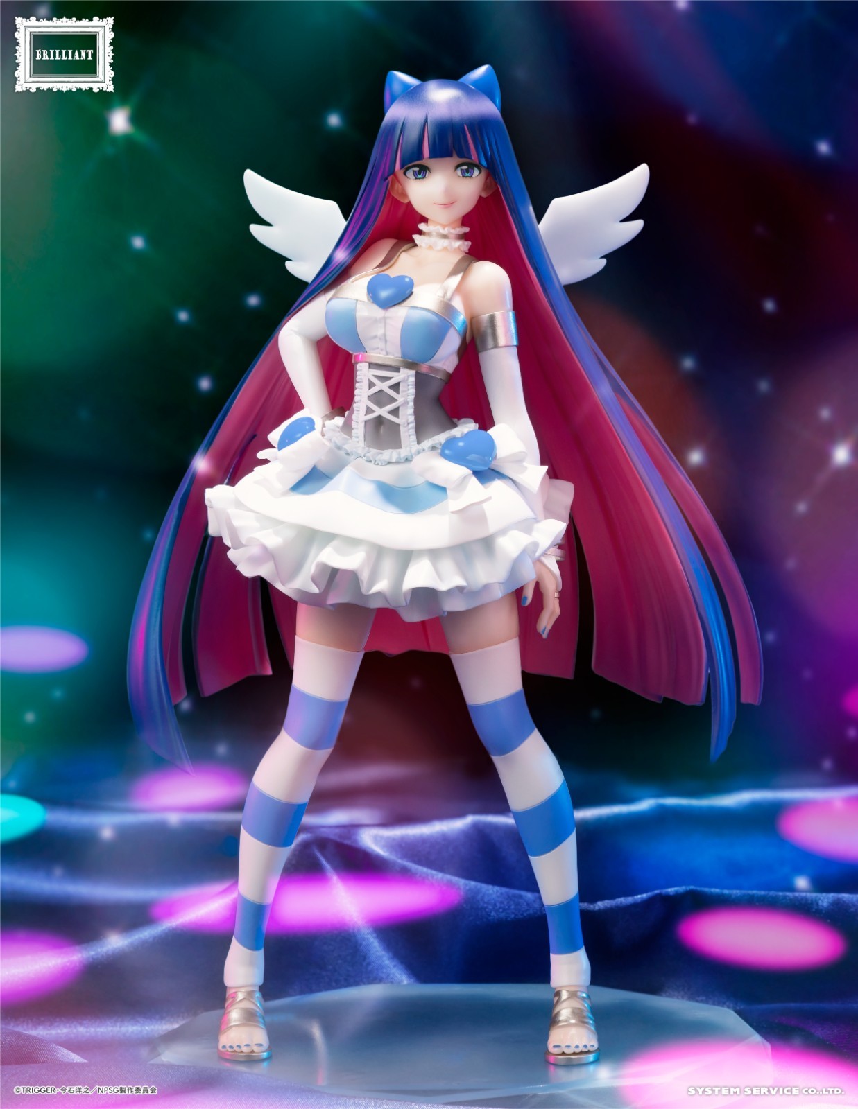 New PANTY & STOCKING with GARTERBELT BRILLIANT Figure Panty Stocking Set New