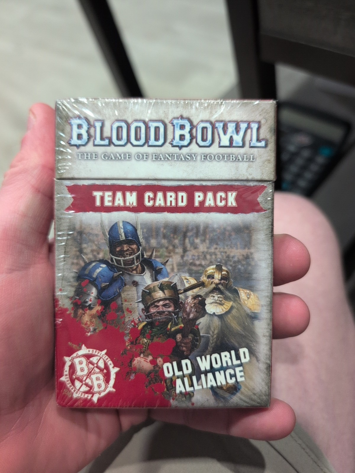 Blood Bowl The Game of Fantasy Football Team Card Pack Old World Alliance