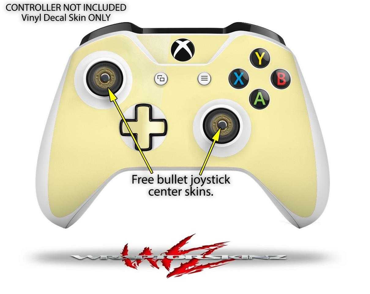 Skin XBOX One S Console Controller Solids Collection Yellow Sunshine