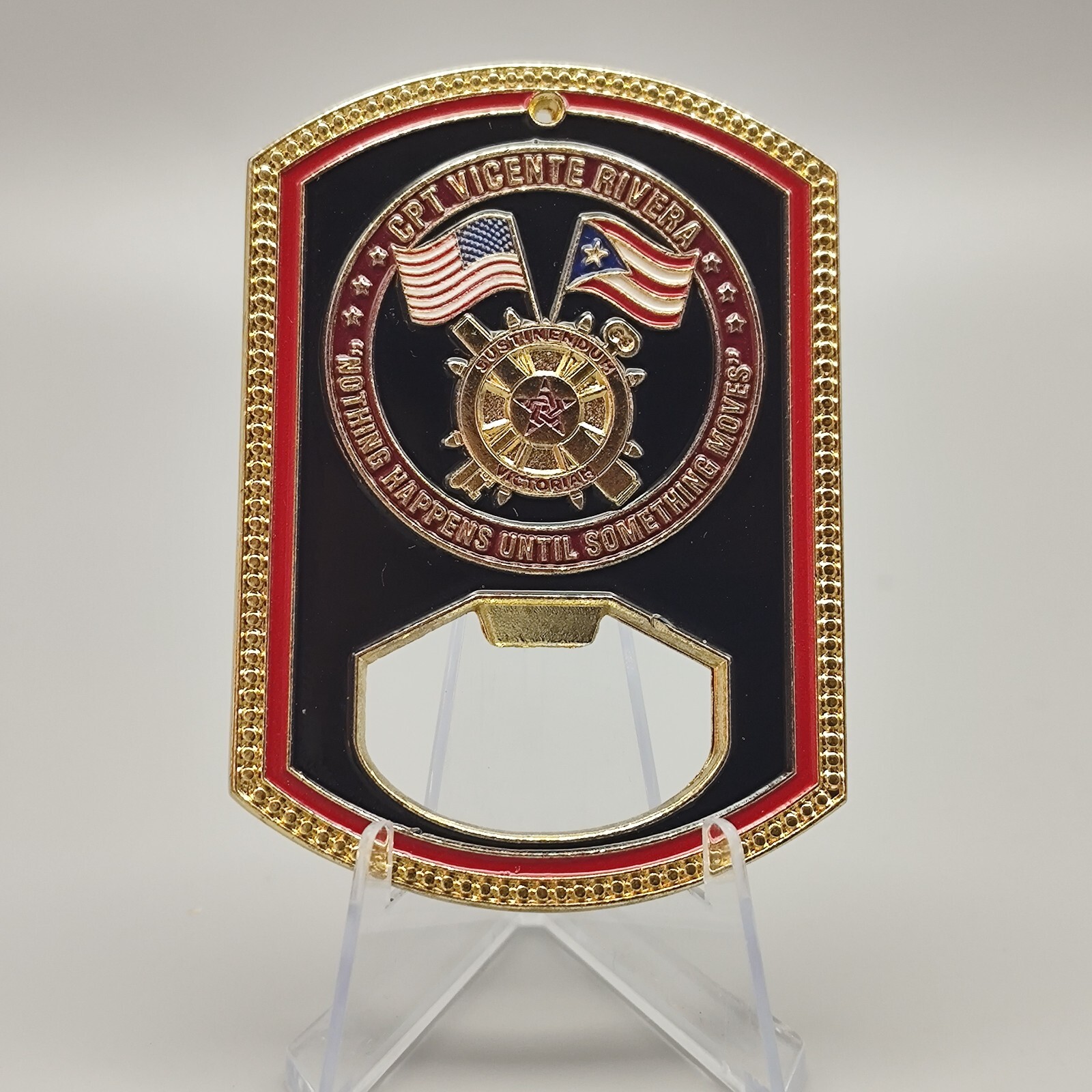 Sustinendum Victoriam Ranger Cpt Rafael Rivera Challenge Coin
