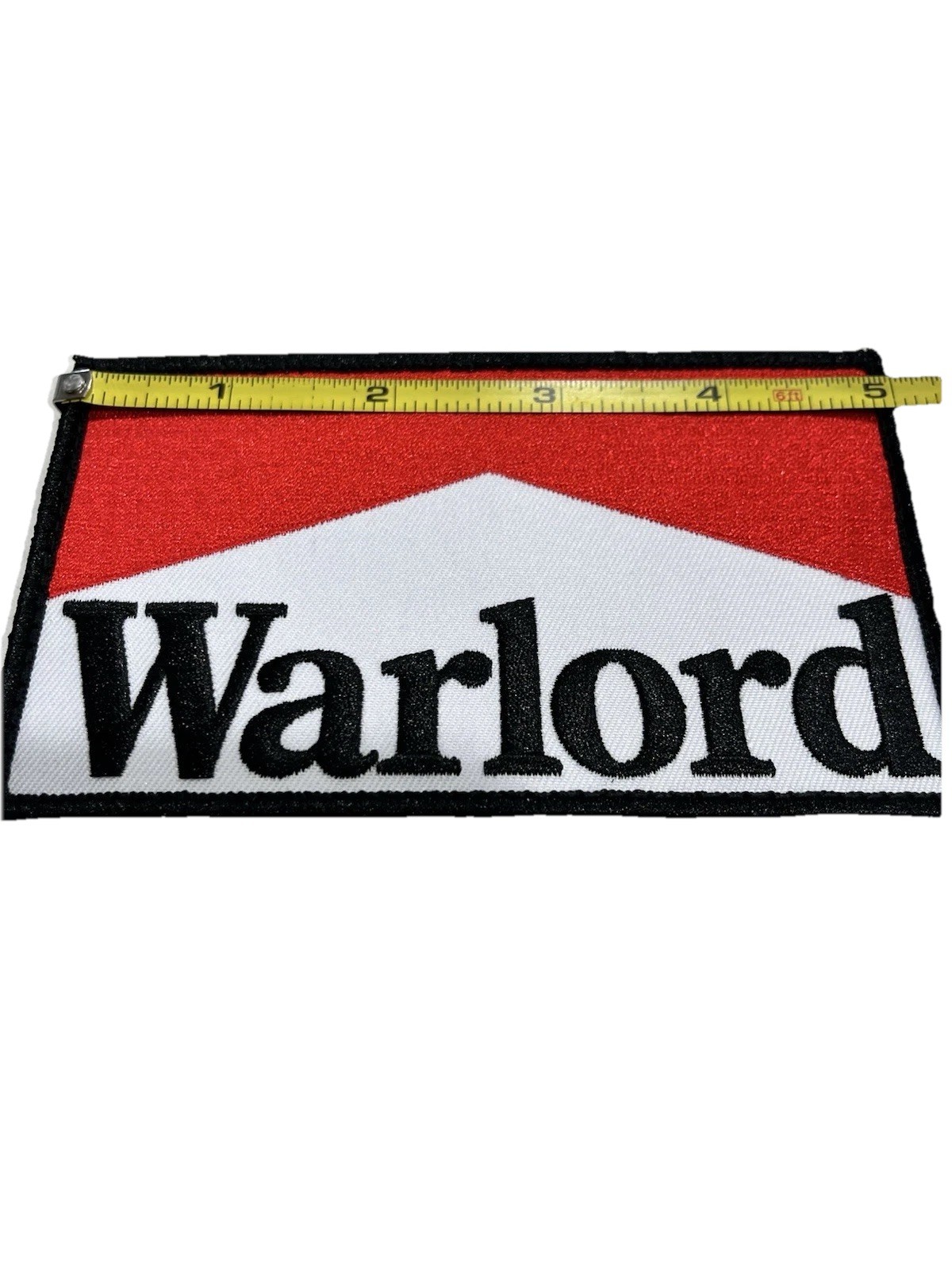 Team Room Design ‘WARLORD’ Large 3x5 Patch (New/Rare/Limited)
