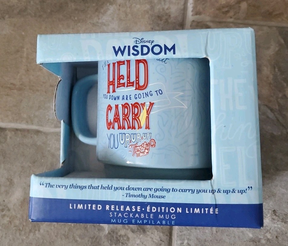 Disney Wisdom Limited Release Stackable Mug