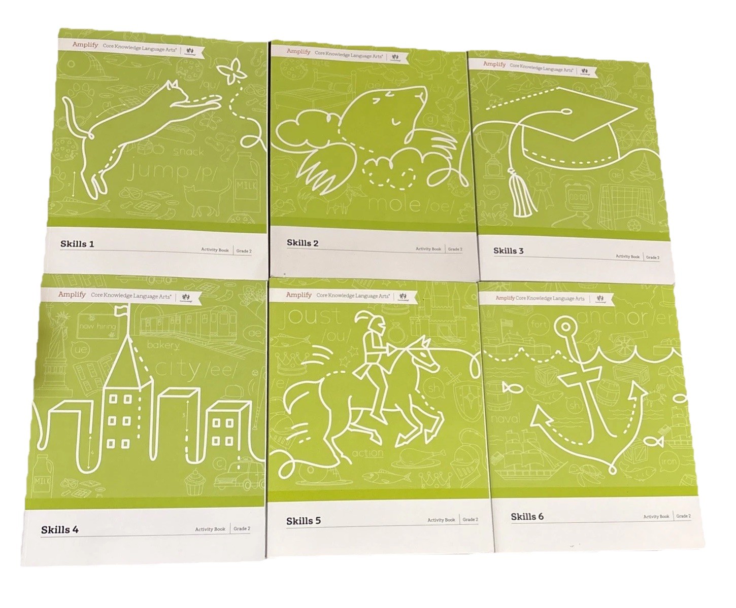 CKLA Grade 2 All Skills Bundle NEW- 6 Workbooks- Only a few available!
