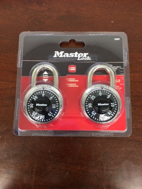 Master Lock 2-Pack Padlocks #1500T New
