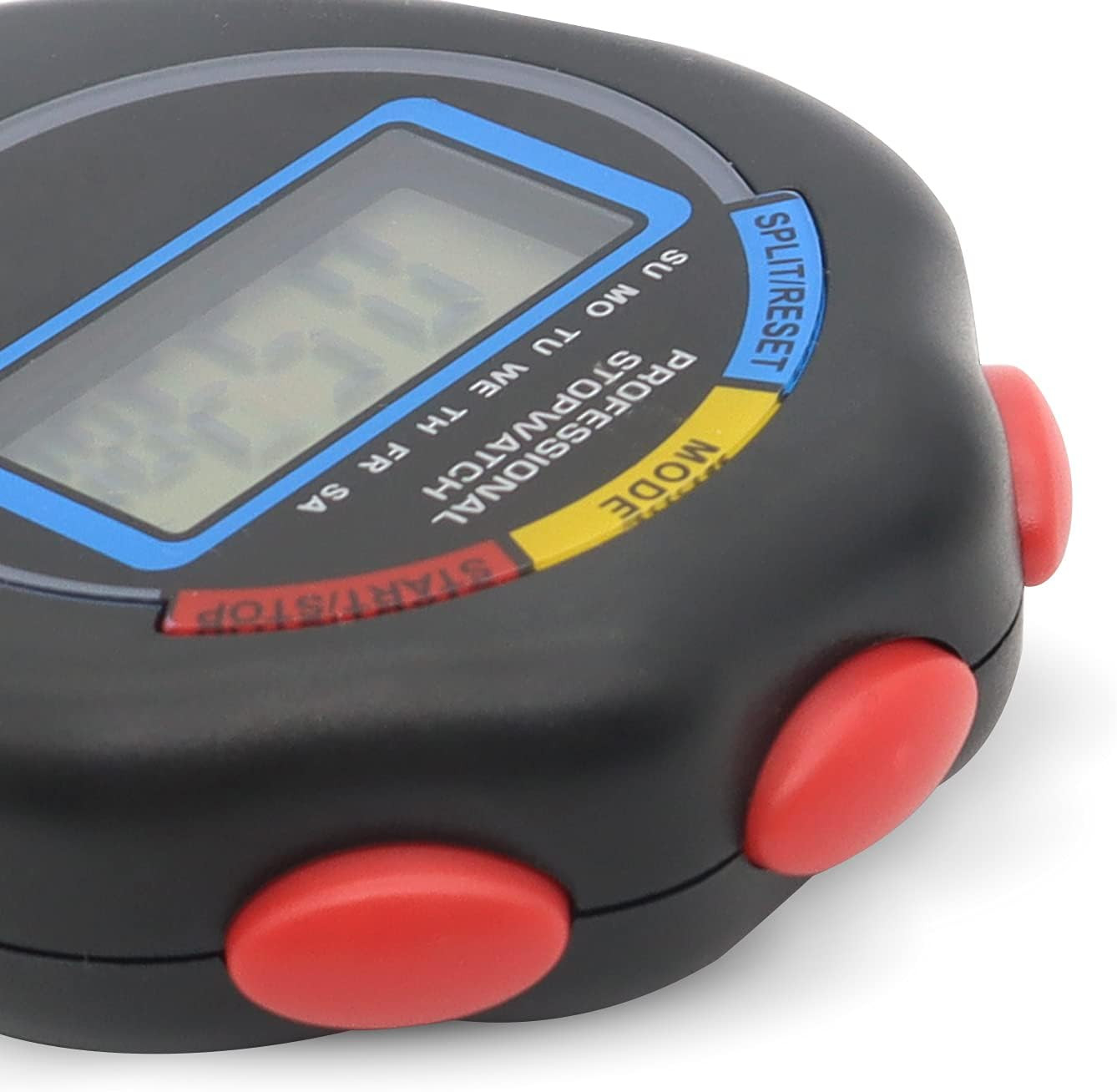 6 Pack Multi-Function Electronic Digital Sport Stopwatch Timer, Large Display wi