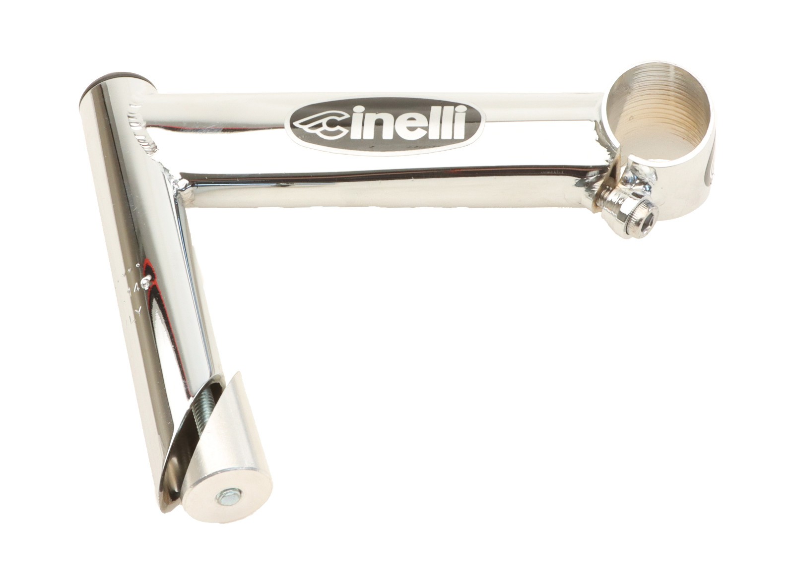 Cinelli 1" Pinocchio 22.2mm Quill Stem 140mm Len. 26.4mm Clamp Chromoly NEW NOS