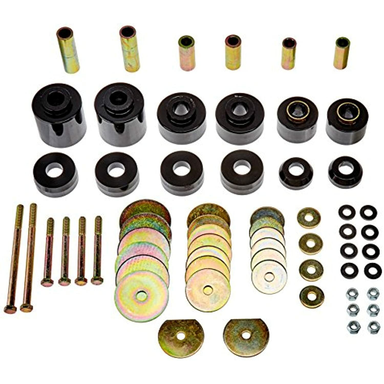 4.4123G 4.4123R Fit Ford 1980-98 Black Body Mount Bushing F150 F250 F350