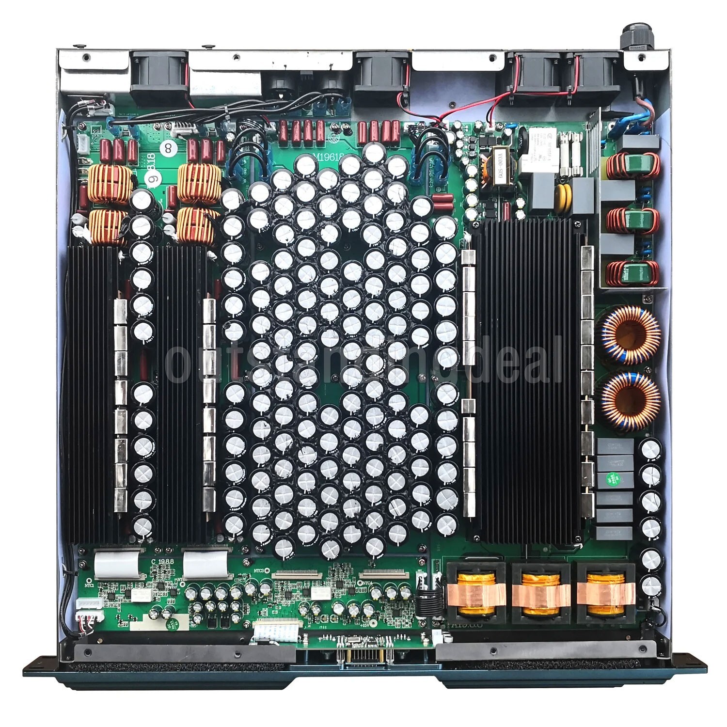 K410 4*1000W 4-Channel Digital Power Amplifier for Subwoofer Line Array Speaker
