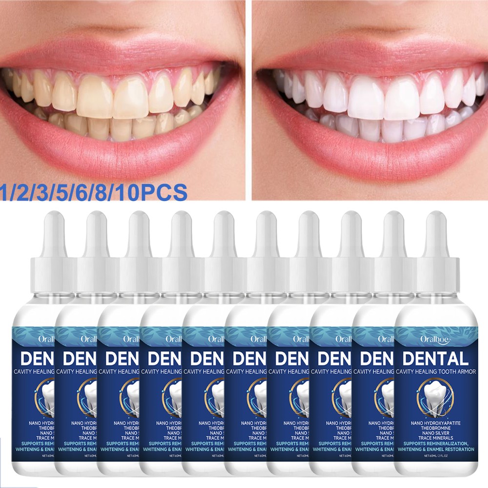 1-10x Dental Cavity Healing Tooth Armor Teeth Care Whitening Enamel Restoration