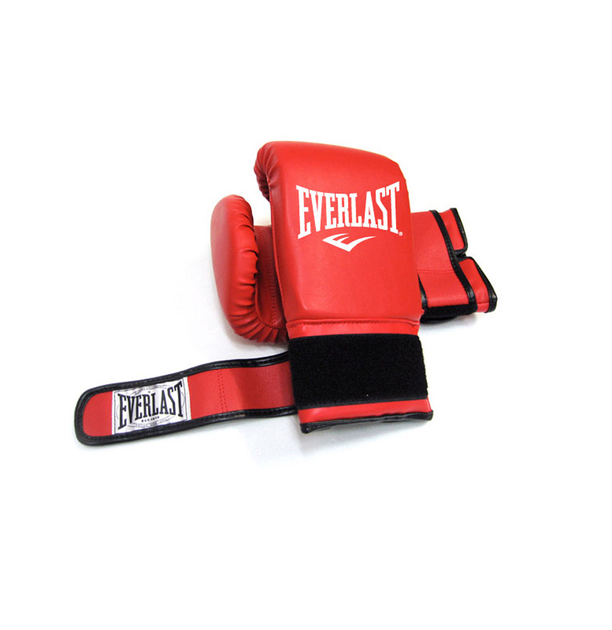 Everlast Original Red MMA Boxing Training Sports Gloves Gym Fitness Cardio