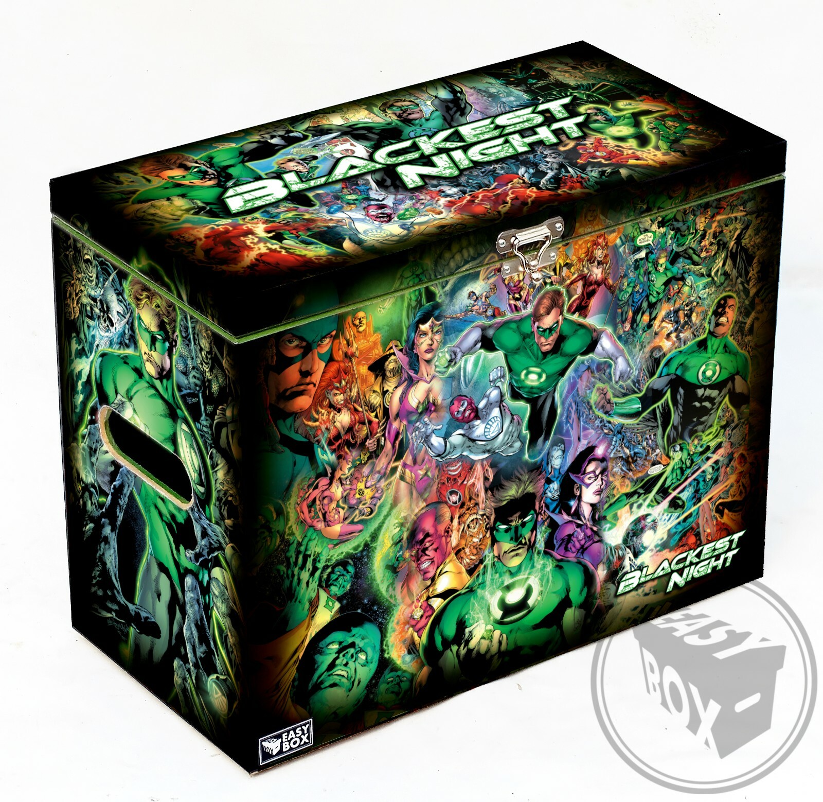 Blackest Night - Large Comic Book Hard Storage Box Chest MDF