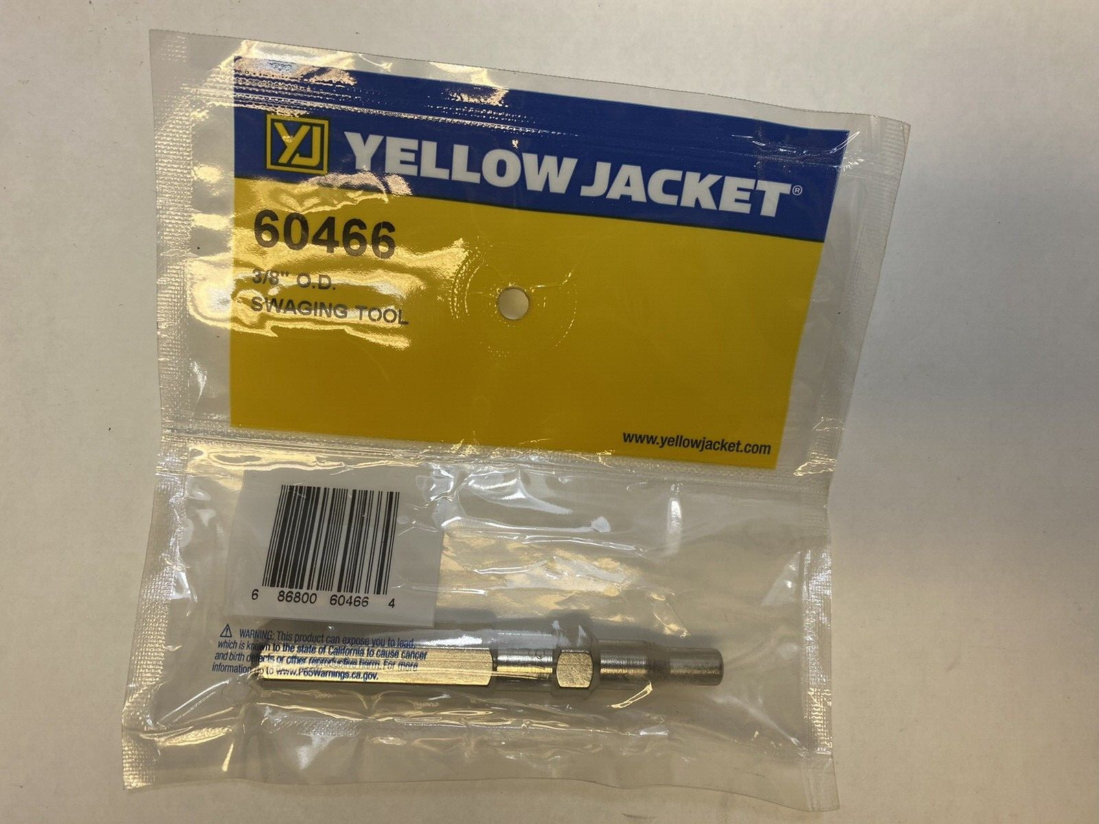 Yellow Jacket 60466 Swaging Tool 3/8" O.D.