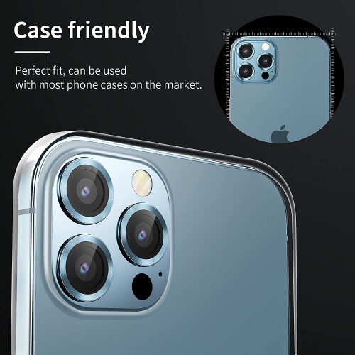 For Apple iPhone 14 13 12 Pro Max Camera Lens Screen Protector Tempered Glass
