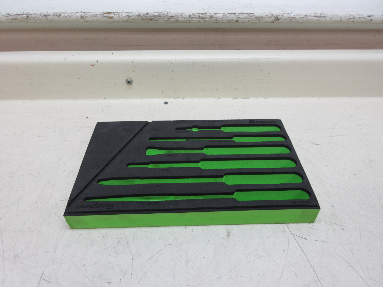 Snap On FMPL02BG Green Foam Organizer Tray for 6Pc Plier Set New Free Shipping