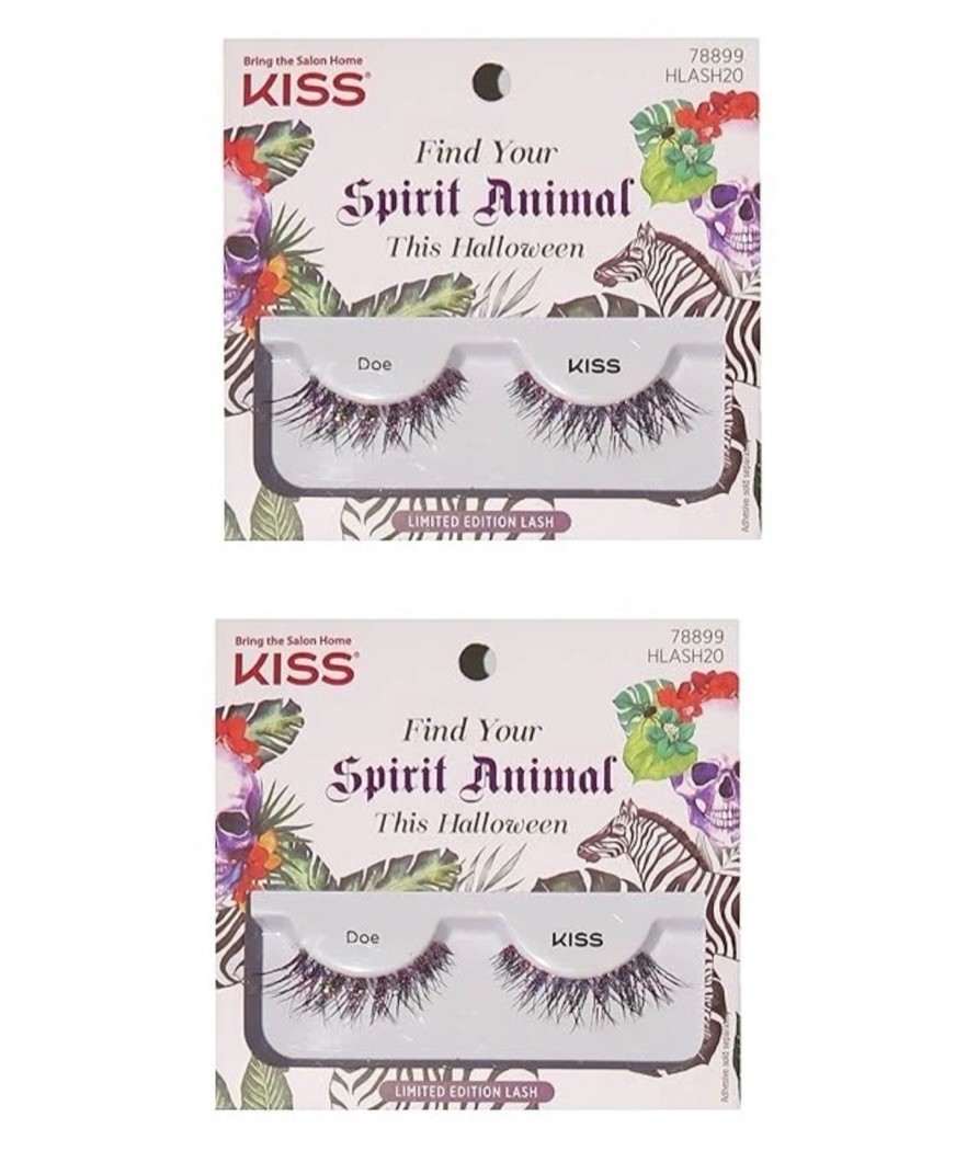 2 Kiss Spirit Animal Eyelashes Halloween Doe Lashes Limited Edition 78899